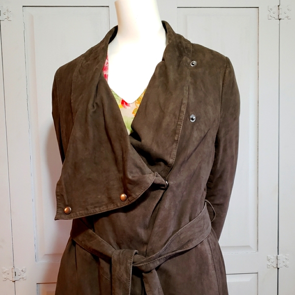 MUUBAA Suede Jacket MED - Picture 2 of 9